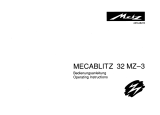 Metz mecablitz 32 MZ-3 Benutzerhandbuch