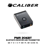 Caliber PMR206BT Bedienungsanleitung