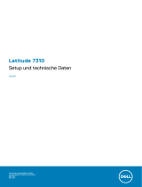 Dell Latitude 7310 Bedienungsanleitung