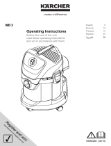 Kärcher WD3 Wet and Dry Multi Vacuum Benutzerhandbuch