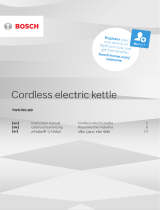Bosch VILLAGE KETTLE BLK Benutzerhandbuch