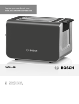 Bosch Styline TAT8611GB 2 Slice Toaster Benutzerhandbuch