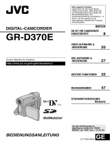 JVC GR D370E Benutzerhandbuch