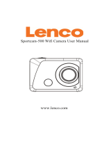 Lenco Sportcam 500 Benutzerhandbuch