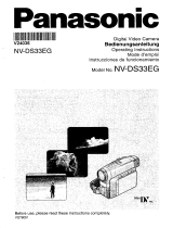 Panasonic NV DS33 EG Benutzerhandbuch