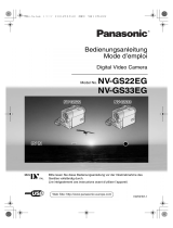 Panasonic NV-GS22 Bedienungsanleitung