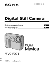 Sony Mavica MVC FD71 Benutzerhandbuch