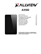 Allview AX502 - Produs resigilat Benutzerhandbuch