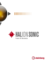Steinberg HALion Sonic Bedienungsanleitung