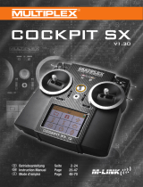 MULTIPLEX Cockpit Sx 12 Bedienungsanleitung