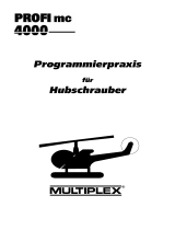 MULTIPLEX Profi Mc 4000 Helikopter Bedienungsanleitung