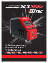 HiTEC X1 RED Bedienungsanleitung
