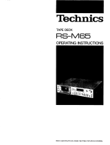 Panasonic RSM65 Bedienungsanleitung