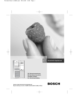 Bosch KGV33320 Bedienungsanleitung