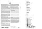 Palson 30503 Bedienungsanleitung