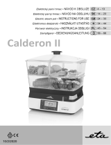 eta Calderon II Bedienungsanleitung