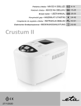 eta Crustum II 2150 90000 Bedienungsanleitung