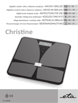 eta Christine 178190000 Body fat Bedienungsanleitung