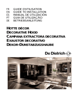 De Dietrich DHT6605X Dunstabzugshaube Bedienungsanleitung