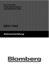 Blomberg BEO 7443 Backofen Bedienungsanleitung