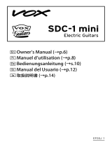 Vox SDC-1 mini Bedienungsanleitung