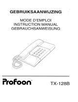 Profoon TX128 Bedienungsanleitung