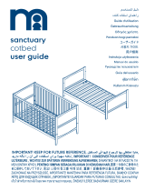 mothercare Sanctuary Cot Bed Benutzerhandbuch