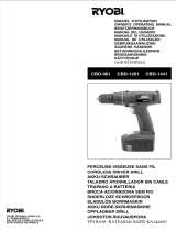 Ryobi CBD-961 Bedienungsanleitung