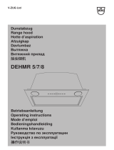V-ZUG DEHMR 5 Operating Instructions Manual