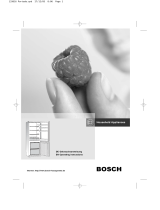 Bosch KGV24V00GB Benutzerhandbuch