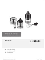 Bosch MSM881664/01 Benutzerhandbuch
