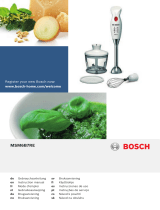 Bosch MSM6B7RE Benutzerhandbuch