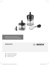 Bosch MSM641204/01 Benutzerhandbuch