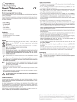 Renkforce Network card 1 Gbps PCI, LAN (10/100/1000 Mbps) Bedienungsanleitung