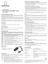 Renkforce BTX-1300 Bedienungsanleitung