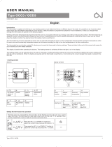 OJ Electronics OCD3 Benutzerhandbuch