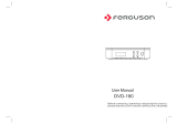 Ferguson DVD-180 DVD Player Full HD Bedienungsanleitung