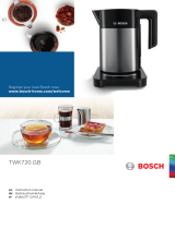 Bosch TWK7203GB Benutzerhandbuch