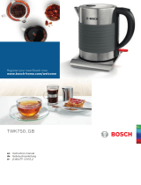 Bosch TWK7S05GB Benutzerhandbuch