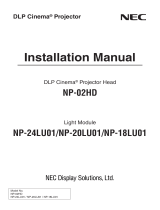 NEC NC2402ML Installationsanleitung