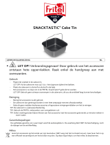 Fritel Snacktastic ® Baking Tin  Benutzerhandbuch