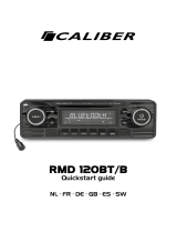 Caliber RMD120BT-B Schnellstartanleitung