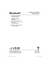 EINHELL PXC TE-CD 18 Li E-Solo (4513870) Benutzerhandbuch