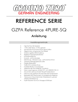 Ground Zero GZPA Reference 4PURE-SQ Bedienungsanleitung