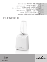 eta Blendic Premium II 4011 90020 Bedienungsanleitung