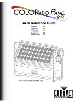 Chauvet COLORado Panel Q40 Referenzhandbuch