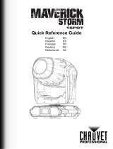 Chauvet Maverick Storm 1 Spot Referenzhandbuch