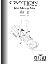 Chauvet Ovation E-160WW Referenzhandbuch