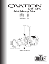 Chauvet Professional Ovation E-910FC Referenzhandbuch