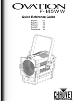 Chauvet Professional Ovation F-145WW Referenzhandbuch